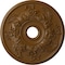 Ekena Millwork Acanthus Twist Medallion (Canopies up to 8 3/8"), 23 5/8"OD x 4 5/8"ID x 1 7/8"P, Smokey Topaz CM23ACSTF - alternate 1